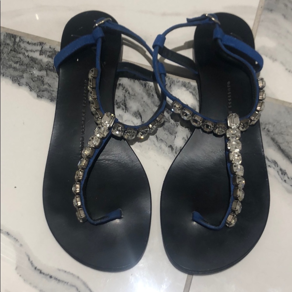 Giuseppe Zanotti crystal sandals